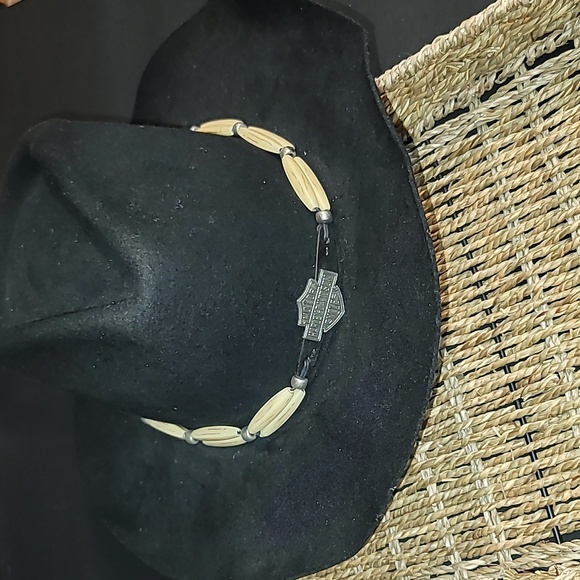 Harley-Davidson Accessories - Harley davidson cowgirl vintage wool hat women's large